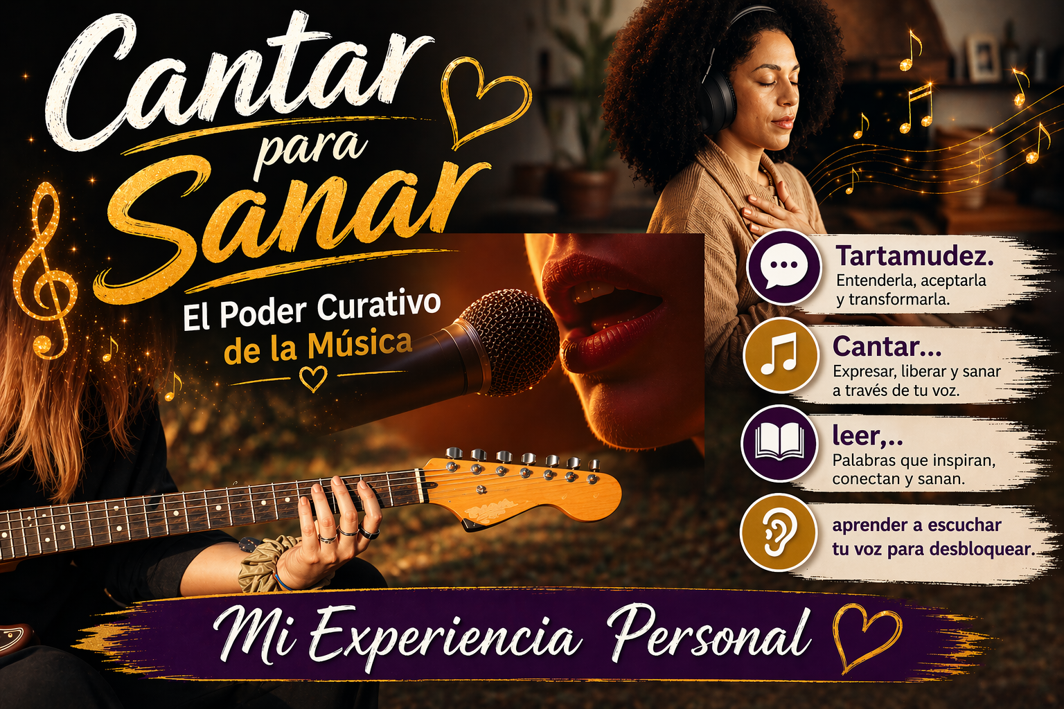 Cantar para Sanar. El Poder Curativo de La Música. Tartamudez